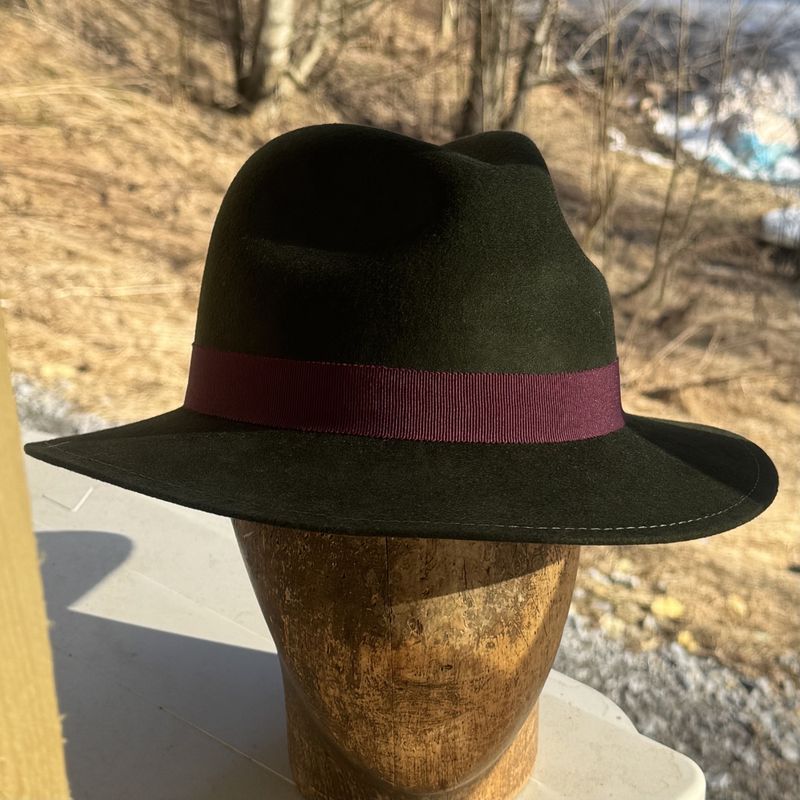 Bogart hatt mørk grønn