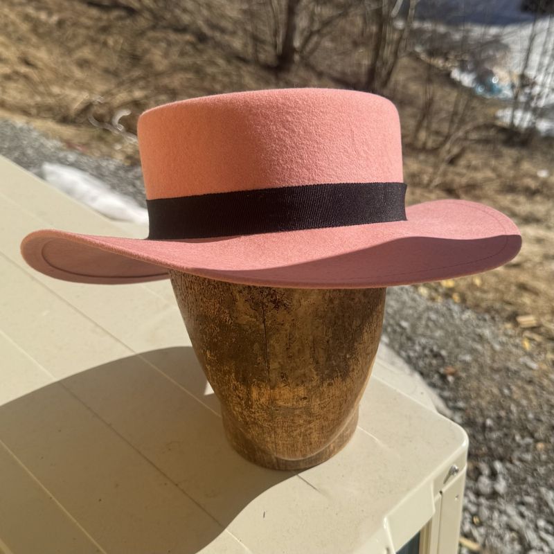 Spansk hatt rosa