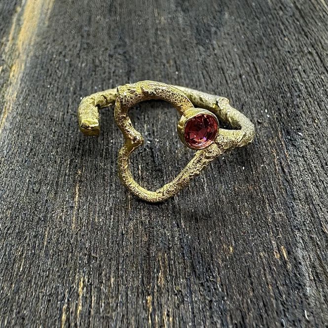 Hovedbilde Kjærlighets-kvisten hjerte ring