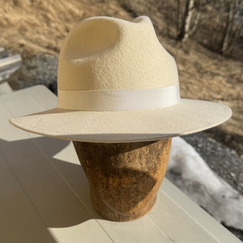 Bogart hatt krem hvit